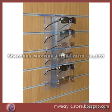Scalariform blue acrylic/perspex sunglasses holder/display